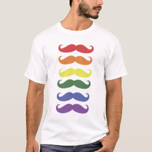 T-shirt Raindow des moustaches