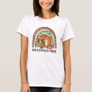 T-shirt Rainow Halloween Vibes Camper/ Trailer