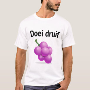 T-shirt Raisin gris (grand-mère imprimé pour YouTube!)