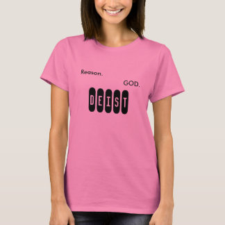 T-shirt Raison. Mon Dieu. Dépêche-toi.