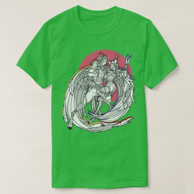 T-shirt Rakan Et Xayah Love (Design devant)