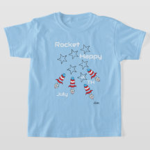 T-Shirt : Rakete
