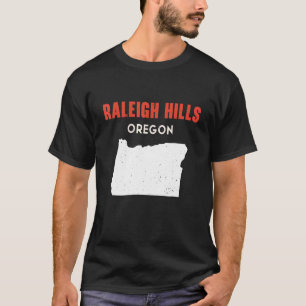 T-shirt Raleigh Hills Oregon USA State America Travel Oreg