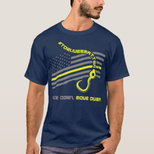 T-shirt Ralentissez Le Déplacement Au-Dessus De L'Opérateu