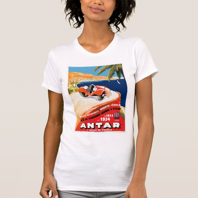 T-shirt Rallye Automobile de Monte Carlo (Devant)