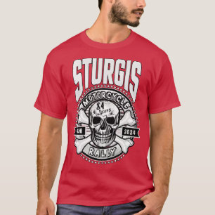 T-shirt Rallye de moto Sturgis 2024 1