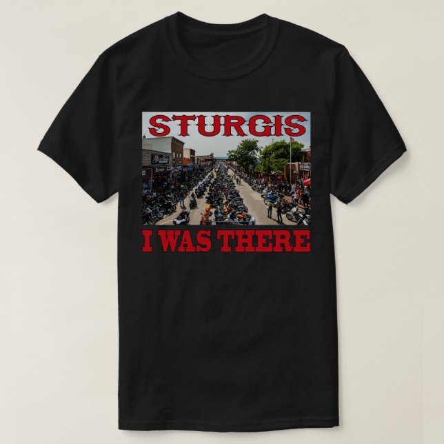 T-shirt Rallye moto de Sturgis (Design devant)