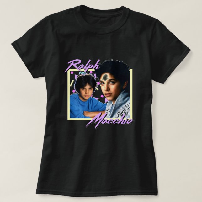 T-shirt Ralph Macchio dans les années 80 (Design devant)