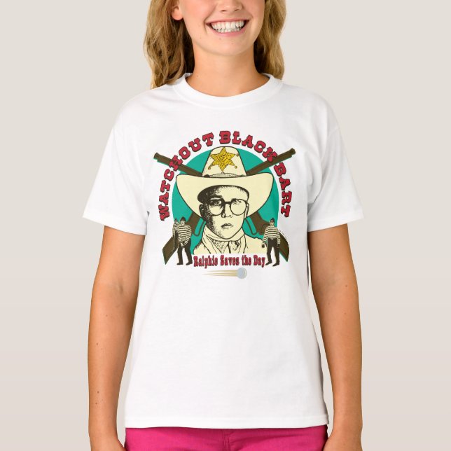 T-shirt Ralphie enregistre le jour (Devant)