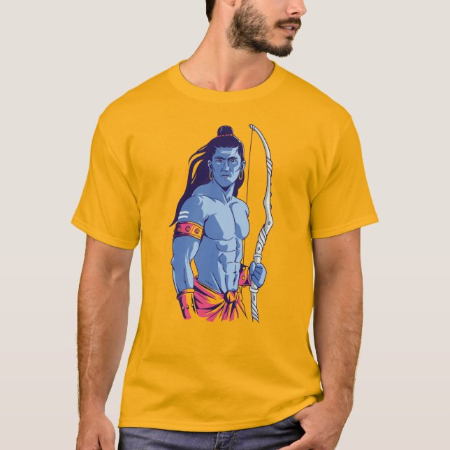T-shirt Rama Hindu Deity (Devant)