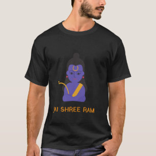 T-shirt Rama, Ram, Diwali Cute Jai Shree Ram Hindu Dieu Ho