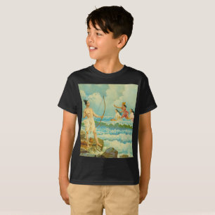 T-shirt Rama vainc la mer par Raja Ravi Varma