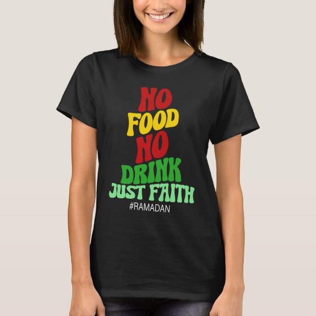 T-shirt Ramadan Kareem 2023 Islamic Fasting Outfit for Men (Devant)