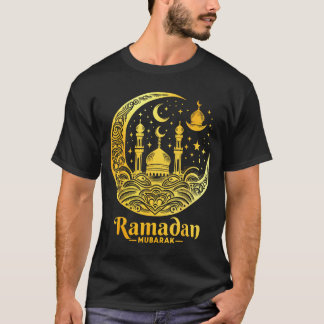 T-shirt Ramadan Kareem Joyeux jeûne Ramadan Moubarak Islam