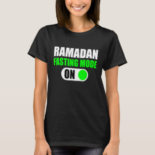 T-shirt Ramadan Kareem Mois 2022 Mode Jeûne Sur Ramadan