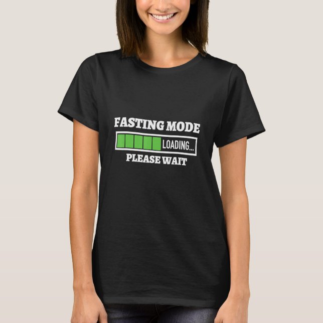 T-shirt Ramadan mode jeûne jeûne musulman Ramadan fastin (Devant)