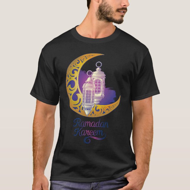 T-shirt Ramadan Mubarak Kareem Happy Ramadan Karim 2021 (Devant)