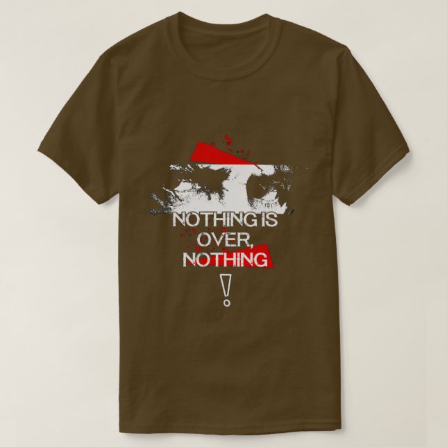 T-shirt Rambo RIEN N'EST PLUS QUE RIEN (Design devant)