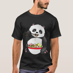 T-shirt ramen à panda