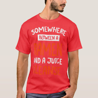 T-shirt Ramen amusant et un nettoyant pour jus de fruits R