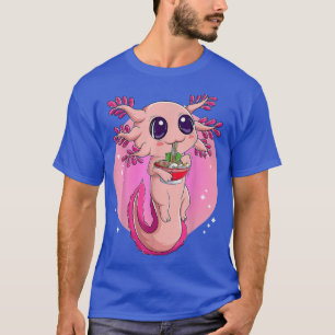 T-shirt Ramen Axolotl Kawaii Anime Japonais Food Gift Girl