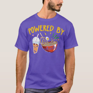 T-shirt Ramen Bubble Tea Boba nouilles japonaises