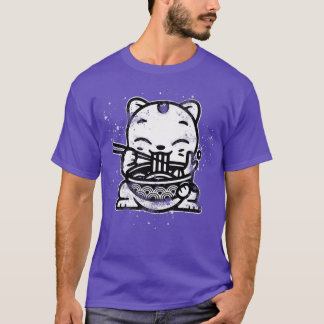 T-shirt Ramen Cat Kawaii