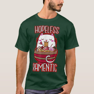 T-shirt Ramen Cat Kawaii Anime Japonais mignet