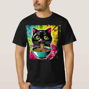 T-shirt Ramen de nouilles japonais anime manga ramen kawai