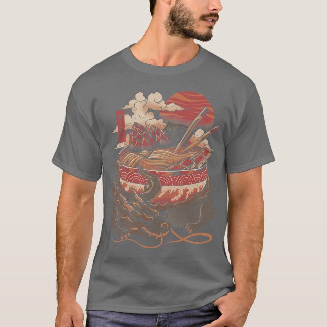 T-shirt Ramen des Dragons (Devant)