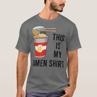 T-shirt Ramen Design Japonais Art Ramen nouilles