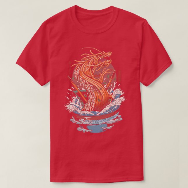 T-shirt Ramen Dragon (Design devant)