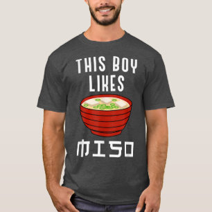 T-shirt Ramen et Soupe Miso Culture alimentaire japonaise