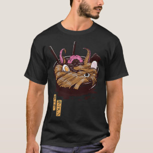 T-shirt Ramen foncé