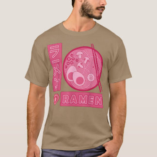 T-shirt Ramen Girl Loves Anime Ramen Japanese 