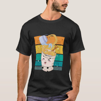 T-shirt Ramen instantané ramen mignon ramen souriant ramen