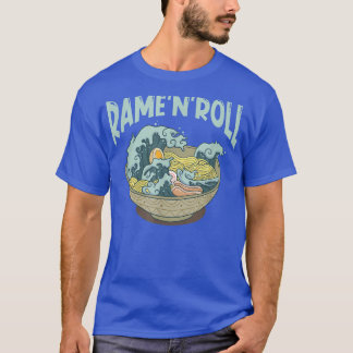 T-shirt Ramen Japan Kawaii Noodle Bowl Pun Kanagawa Wave96