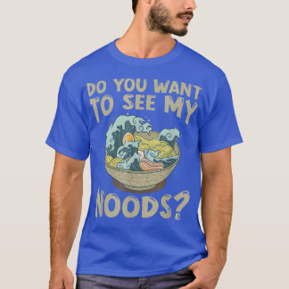 T-shirt Ramen Japon Kawaii Noodle Bowl Pun Kanagawa Wave96