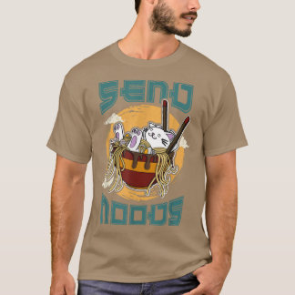 T-shirt Ramen Japon Nouilles Nouilles Nouilles Cuisine jap