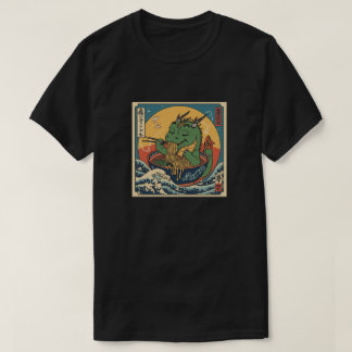 T-shirt Ramen japonais drôle Kawaii bébé dragon Anime