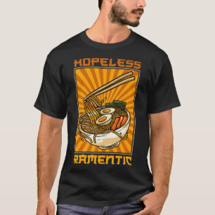 T-shirt Ramen Japonais Nouilles Nourriture Ramen sans espo