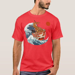 T-shirt Ramen Japonais Nourriture Kaiju Kawaii Anime Gift 