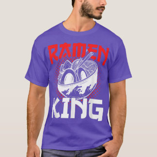 T-shirt Ramen King Asiatique Nourriture Japonaise Soupe Co