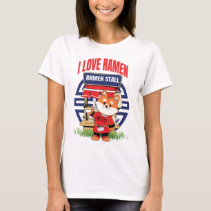T-shirt Ramen Lover Femmes Blanches