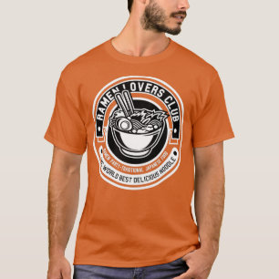 T-shirt Ramen Lovers Club Image avec Bowl de Ramen