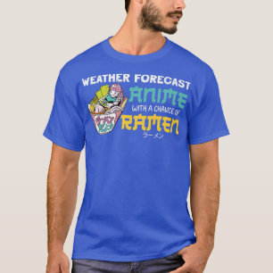 T-shirt Ramen Noodle Bowl Love Japonais Kawaii Météo pour