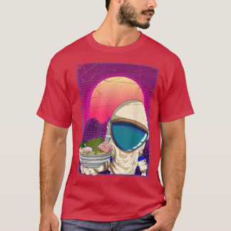 T-shirt Ramen Noodles Lover Retro 80s Art Vaporwave Astron