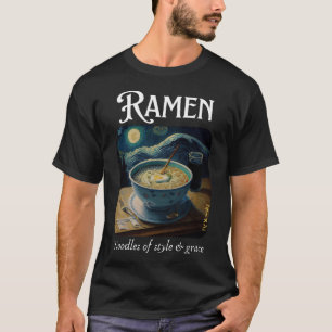 T-shirt Ramen - Nouilles de style & grâce