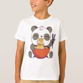 T-shirt Ramen Panda Cute