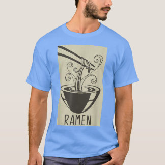 T-shirt Ramen Pasta du Japon Drôle Plat
